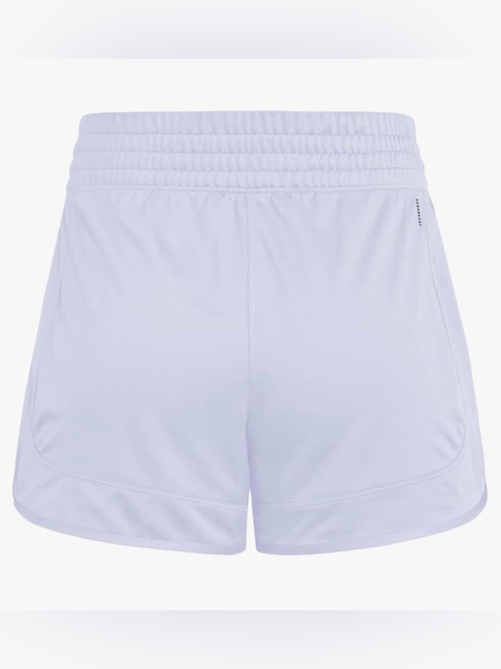 Adidas Women's Pacer Essentials Knit High-Rise Shorts 5” Lavender JC9582 Size M - Picture 5 of 10